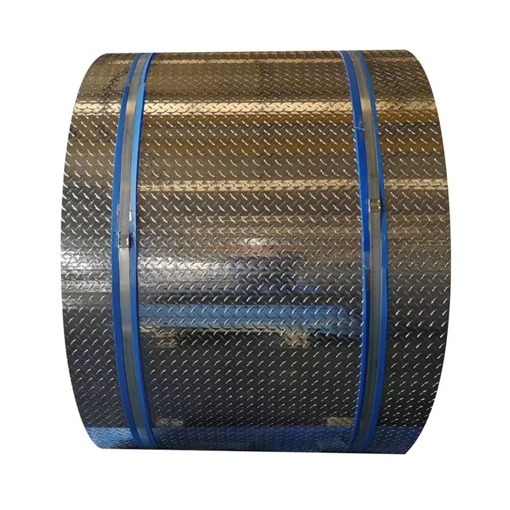 Embossed Aluminium Diamond Sheet 1060 3003 5052 5754 Tread Aluminum Checker Plate