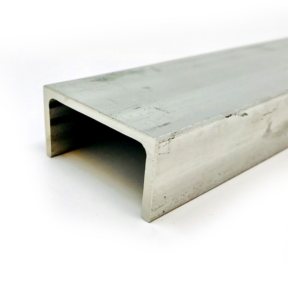 China Export Unistrut U-Channel Steel Stainless Steel Profile High Quality Steel Channels