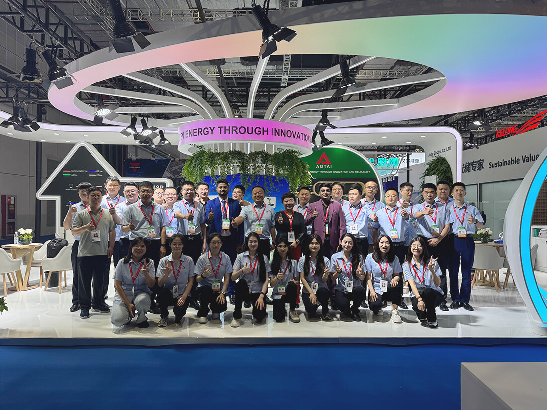 AOTAI Electric causó sensación en la SNEC PV Expo