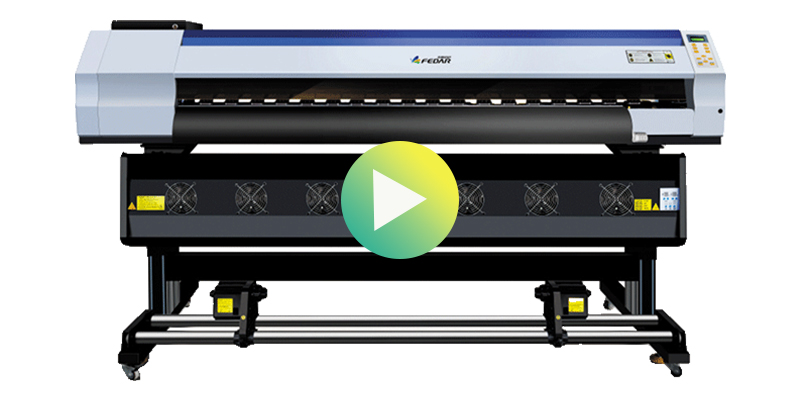 2 Head FD1900 Sublimation Printer
