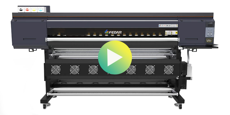 4 Head FD5194E Sublimation Printer