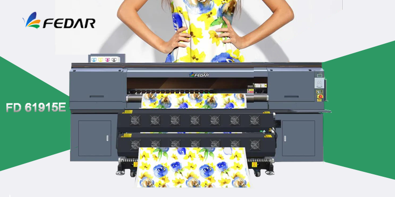 Fedar 15 Heads High Speed Digital Printing Machine FD51915E