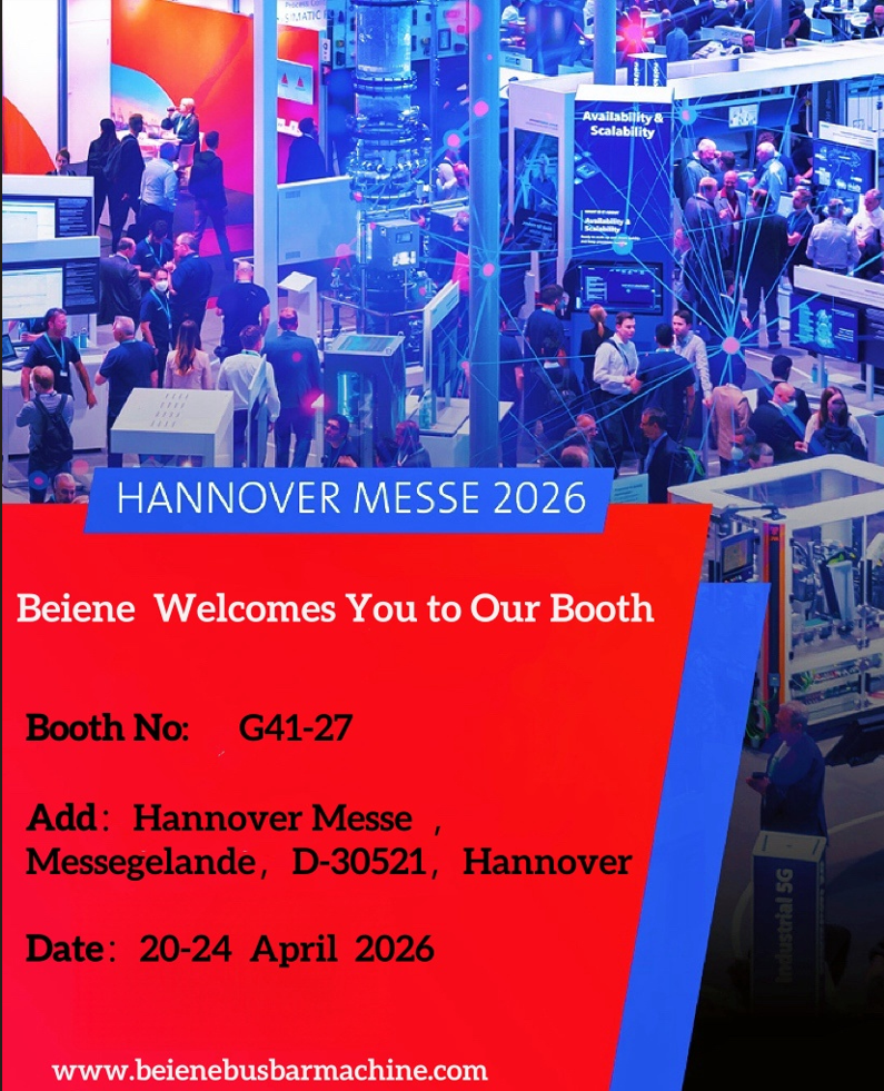Le damos la bienvenida a visitarnos en HANNOVER MESSE 2026 del 4.20 al 4.24