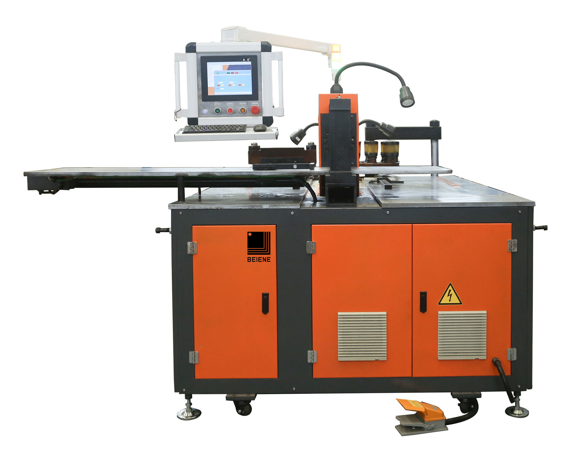 Máquina de procesamiento de barras colectoras inteligente SMART-303CNC-8S Exportación a Brasil