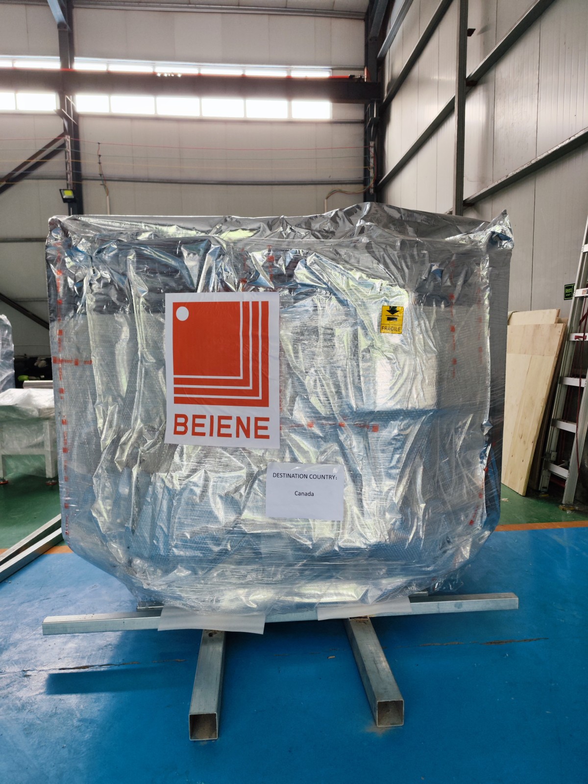BEIENE entrega una máquina punzonadora y cortadora de barras colectoras 3D a Canadá