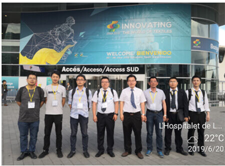 Hicorp Attended the 18th session of ITMA at Barcelona, Spain