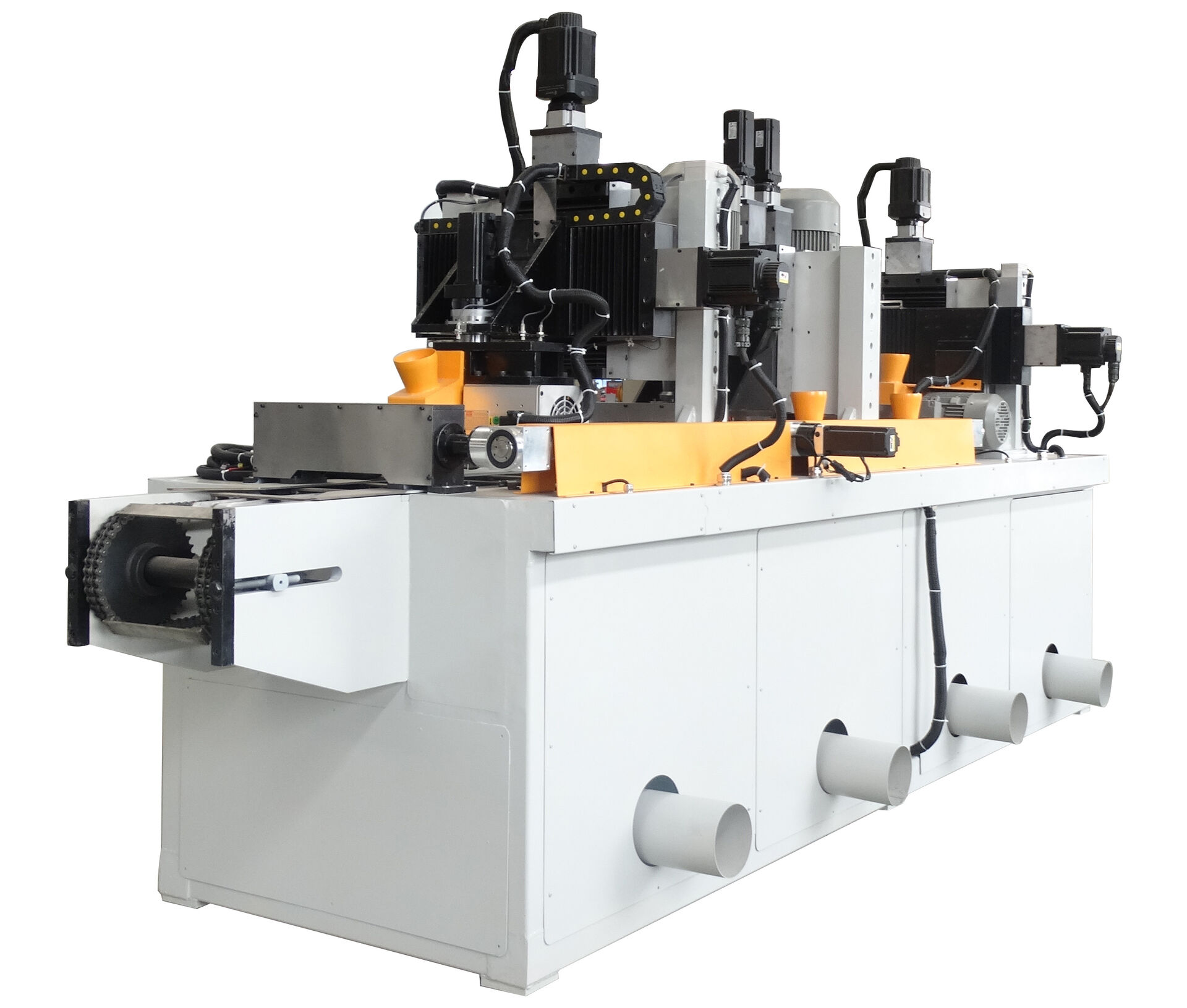 Automatic Brake Pad Grinding Slotting Chamfering Machine