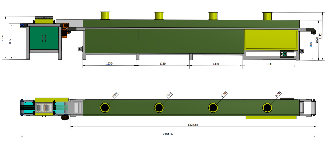 Automatic Brake Pad Gluing Line