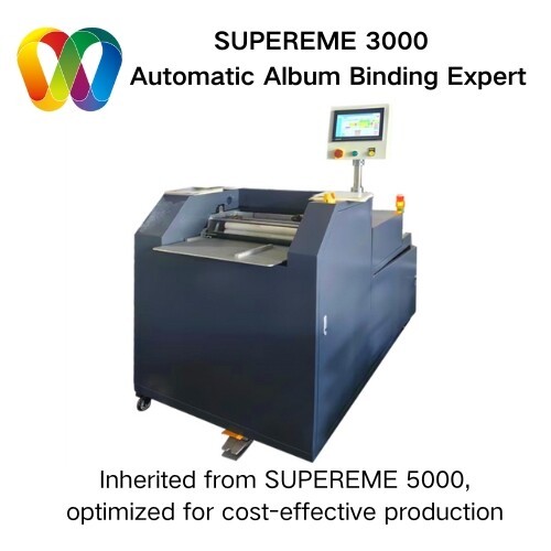 Double 100 SUPEREME 3000: Empowering Global Partners with Flexible, Heavy-Duty Album Binding Solutions