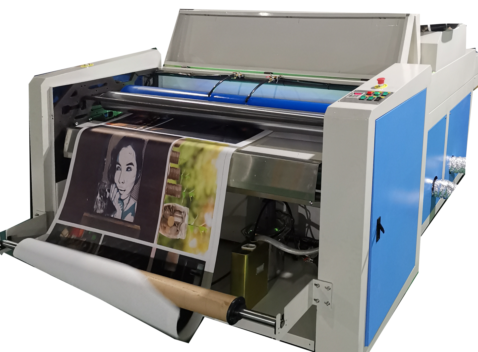 Large Format UV Coating Machine for Cost-Effective and High-Quality Prints ROL QH UV COATER