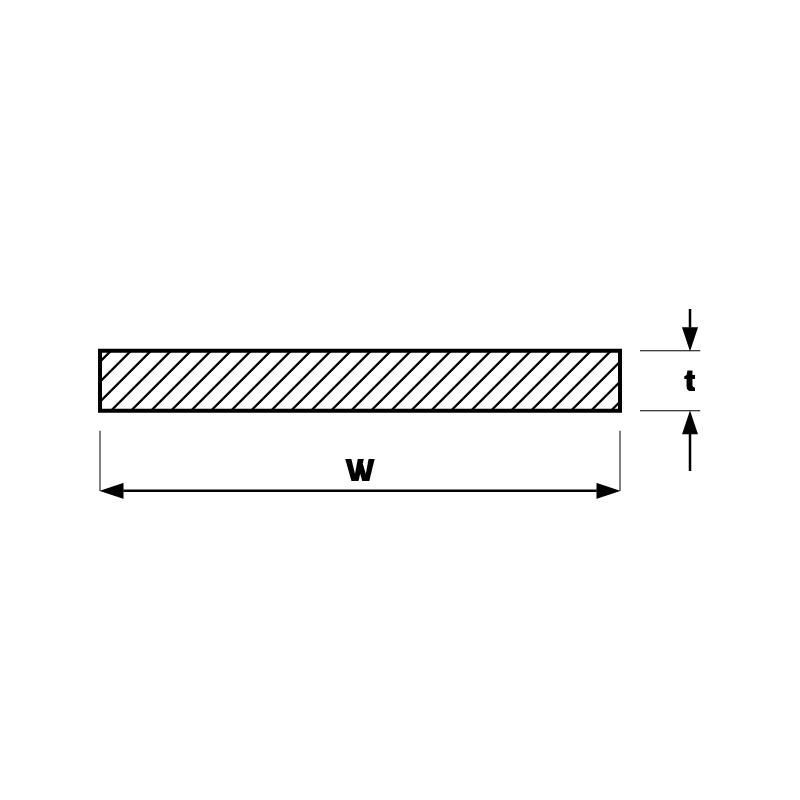 Customizable Ss Flat Bars with 5mm-200mm Thickness Brushed 40*4 304 316l Stainless Steel Flat Bar