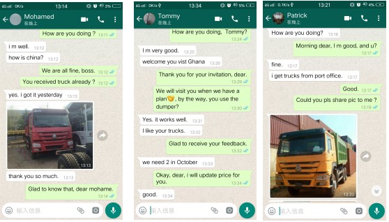 A7 tipper truck