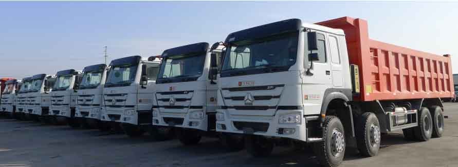 Sinotruck HOHAN 6X4 8X4 10 Wheels 12wheels 380HP 400HP 420HP Dump Truck/Dumper Truck/Tipper