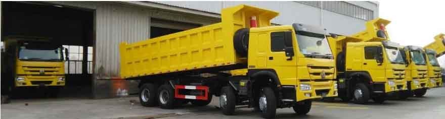Sinotruck HOHAN 6X4 8X4 10 Wheels 12wheels 380HP 400HP 420HP Dump Truck/Dumper Truck/Tipper
