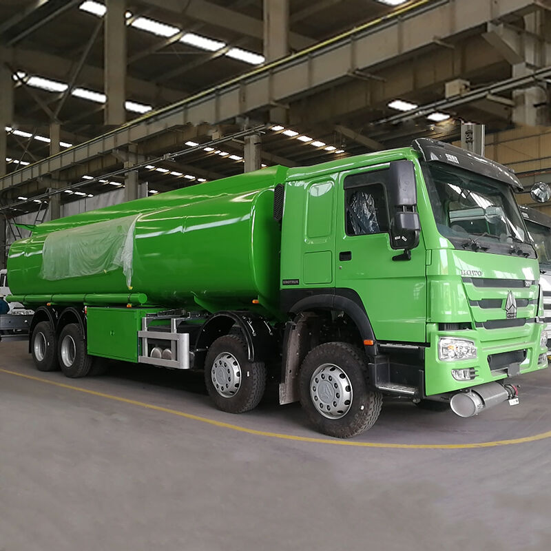 Fuel tanker truck