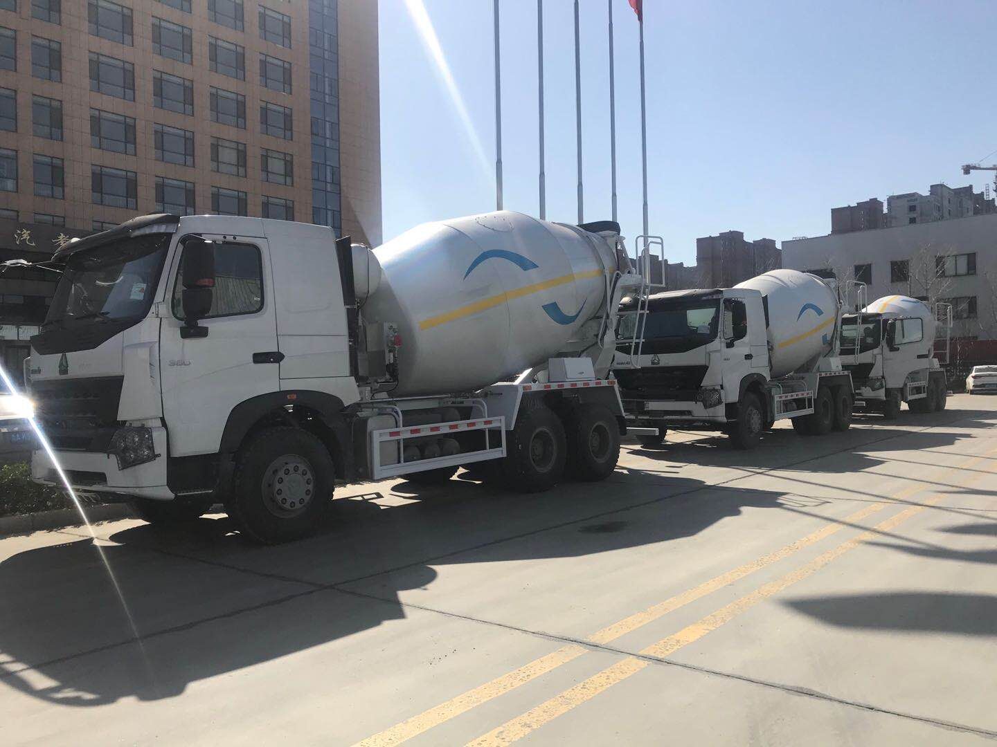 A7 mixer truck