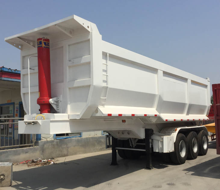 3 axles dump trailer