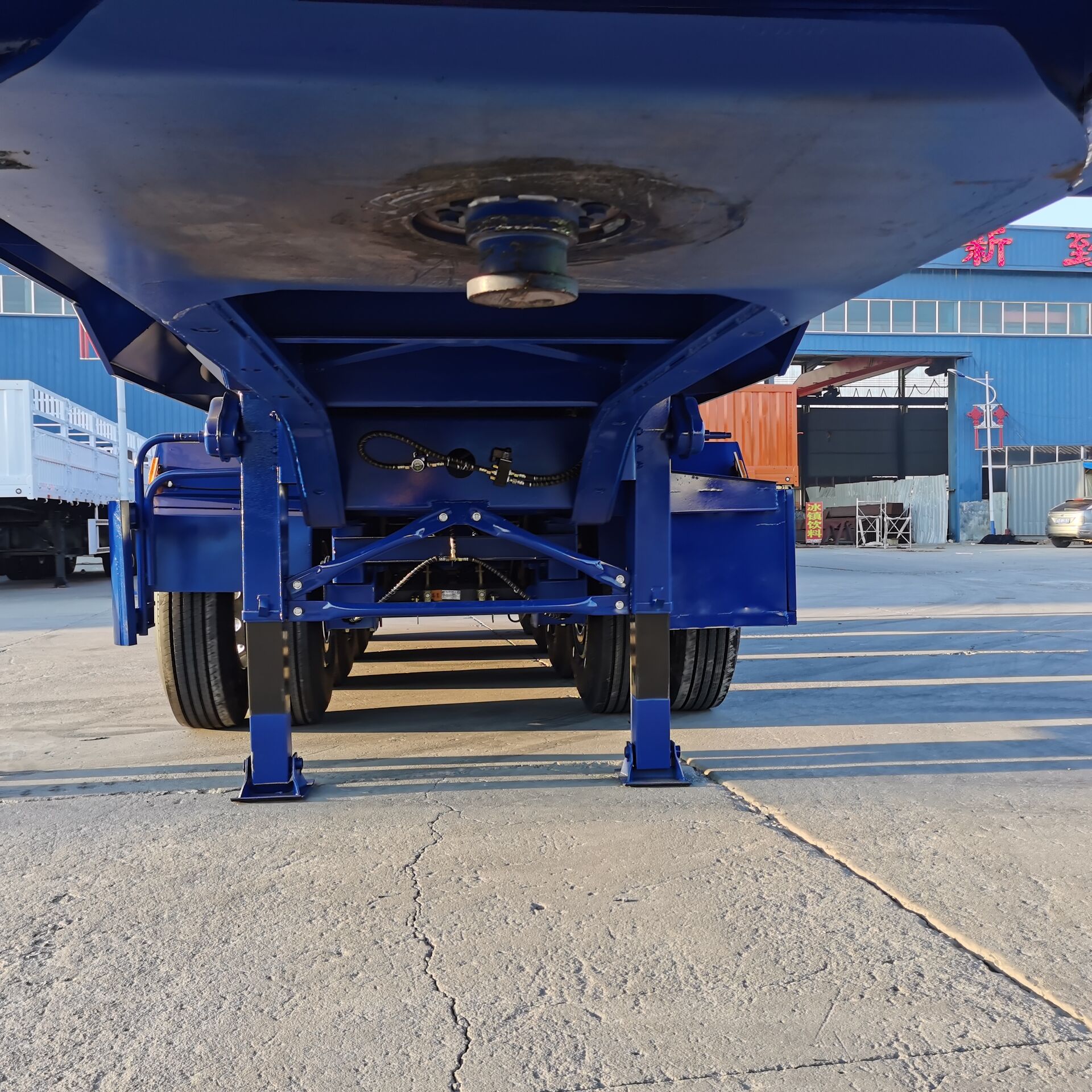 4 axles dump trailer