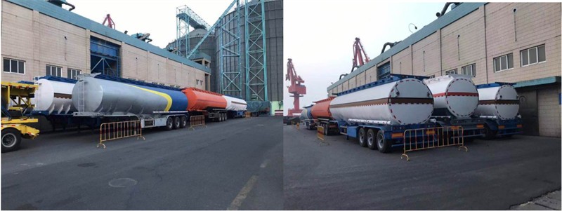 3 axles 42000L tanker trailer