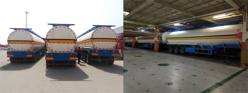 3 axles 42000L tanker trailer