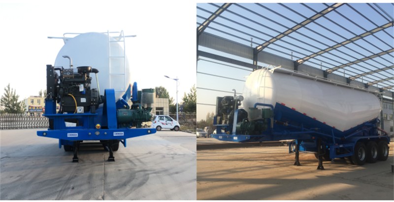 Cement bulker trailer