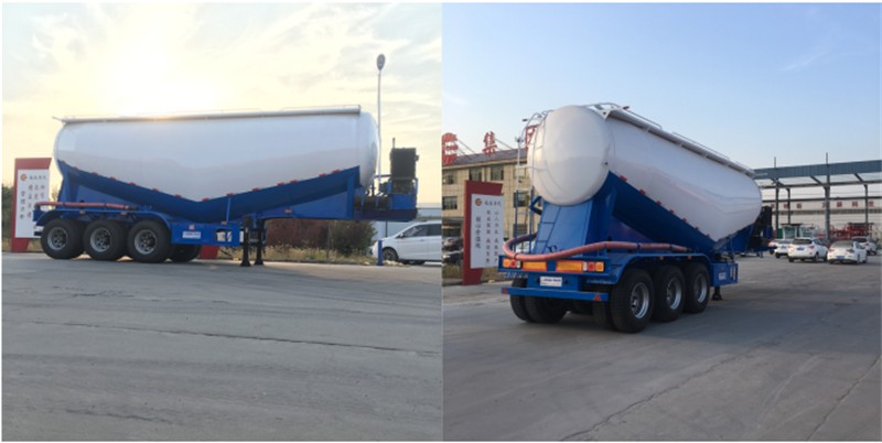 Cement bulker trailer
