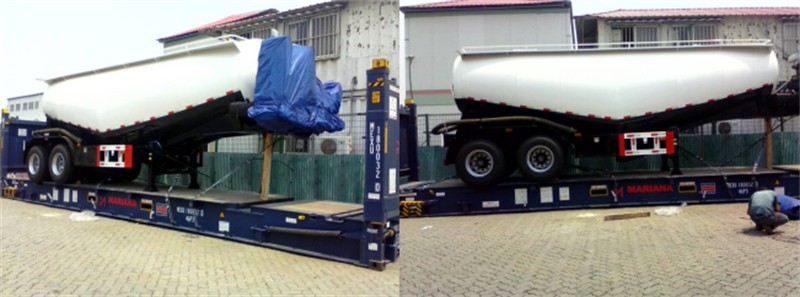 Cement bulker trailer