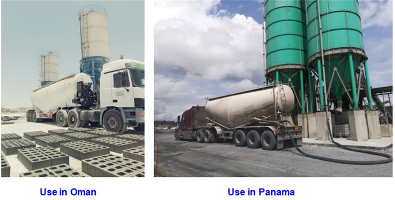 Cement bulker trailer