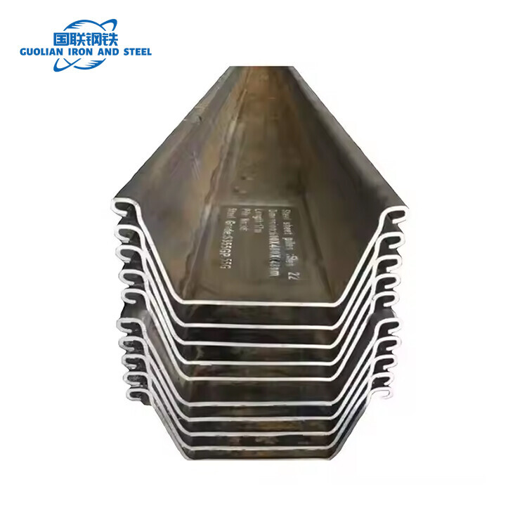 Supply Steel Sheet Pile/Z Steel Sheet Pile for Building Construction