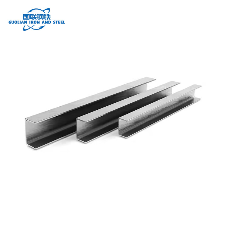 Hot Sale Galvanized Steel U-Shape Channel Q235 Material ASTM Cut Punched Cheap Metal U Section Profile Steel Channel Sale