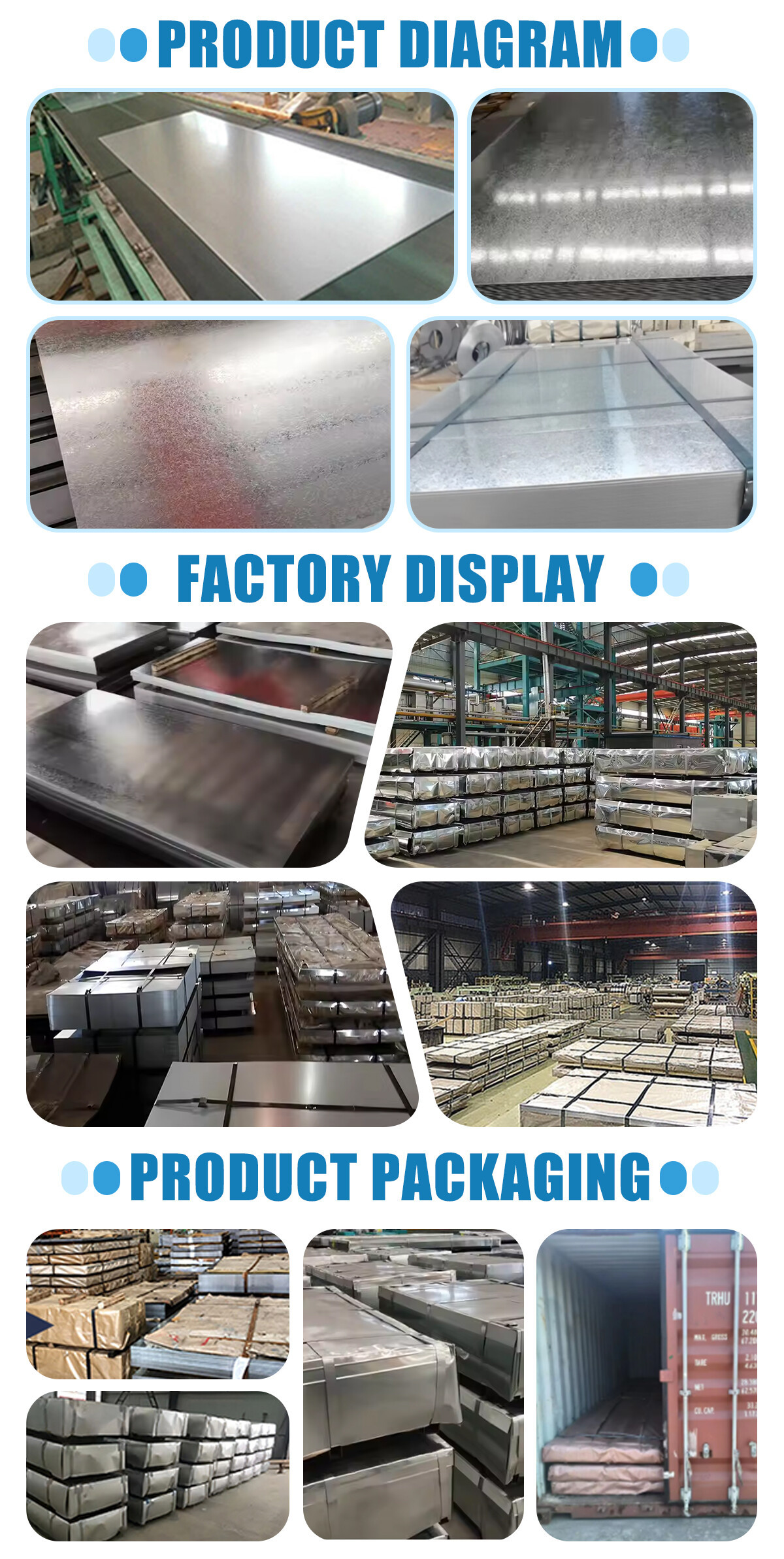 Customized Sales Dx51d Z180 Z275 G235 Q195 Q235 18mm Galvanized Cold Rolled Gi Sheet Galvanized Steel Plate