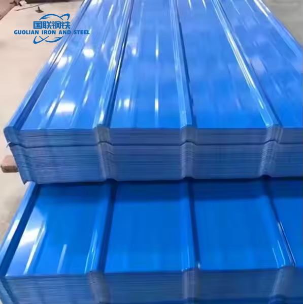 China Best Quality Bond Color Coated Stone Coated Metal Steel Roofing Tiles Shingles Sheets Wave Roof Tiles