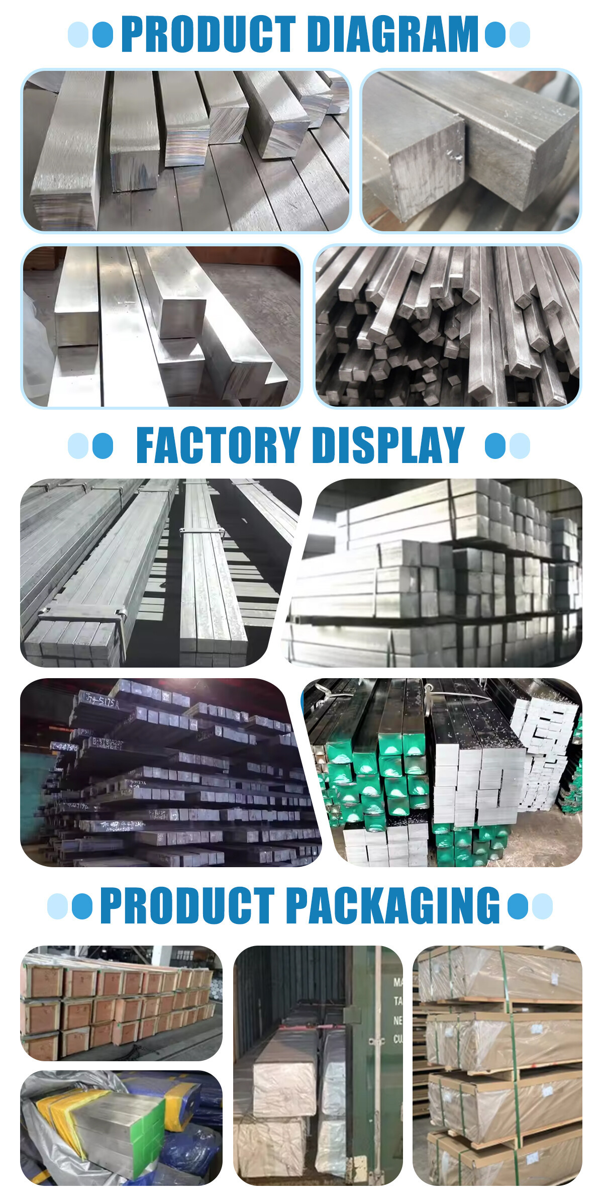 Competitive Stainless Steel 201 304 316 310 Rectangle Square Flat Bar Rectangle Rod Flat Ss Square Bar
