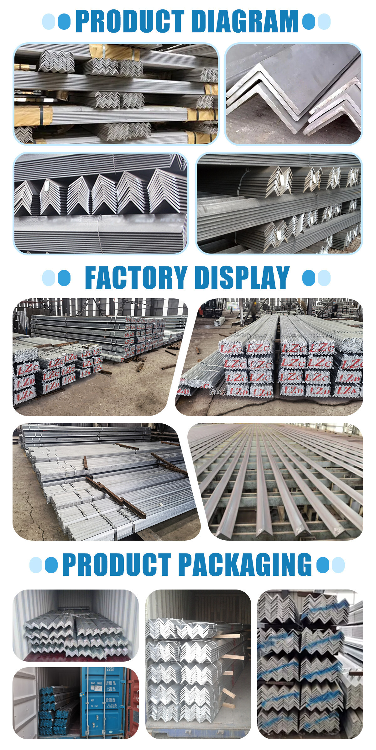 Angle Iron 4mm Black Hot Rolled Carbon Mild Q235 Ss400 Steel Angle China Equal Angel Bar / Angle Steel / Iron Angle Bar