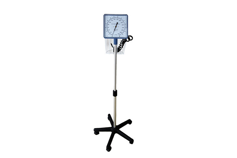 YQ401 stand type aneroid sphygmomanometer with cuff basket