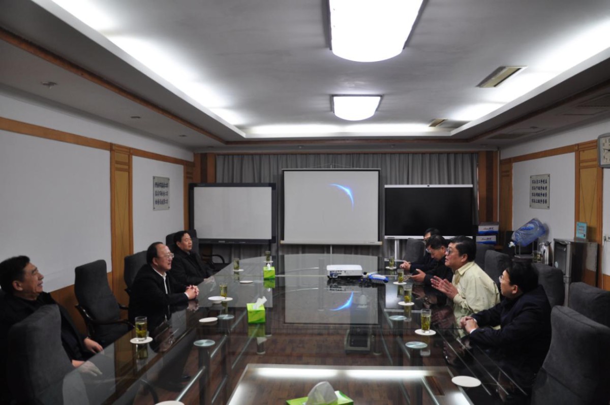 于国安副省长莅临金晶集团视察重污染天气应急工作