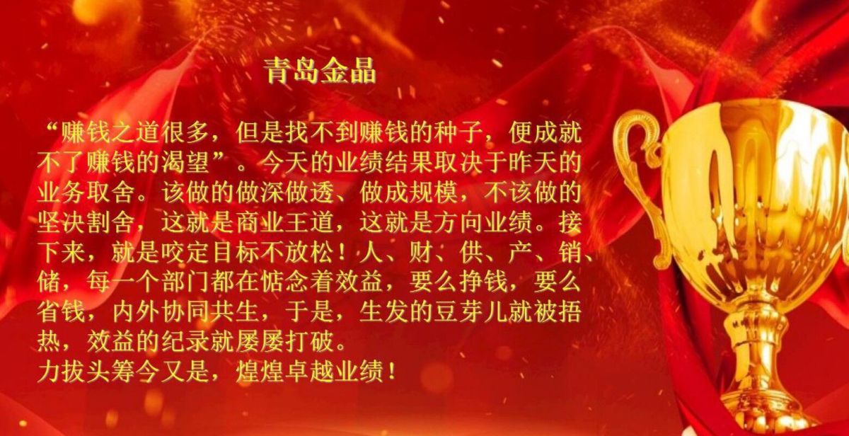 2019年度金晶先进集体和先进个人