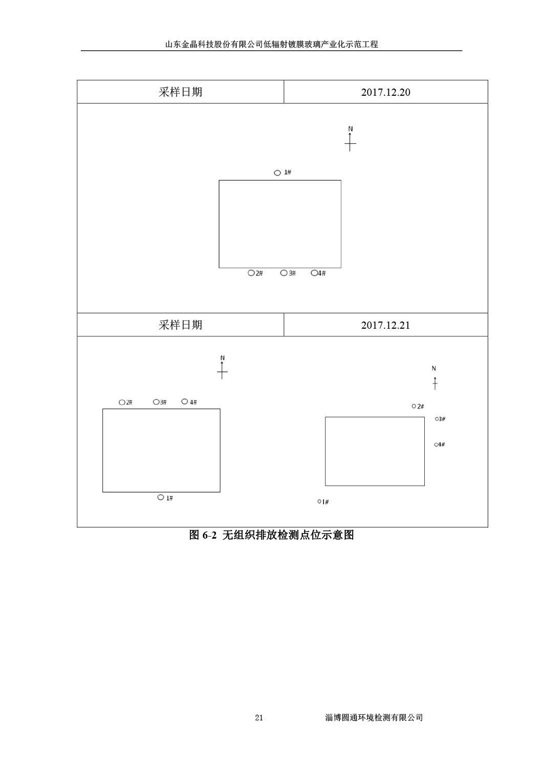 山东金晶科技股份有限公司低辐射镀膜玻璃环保验收报告