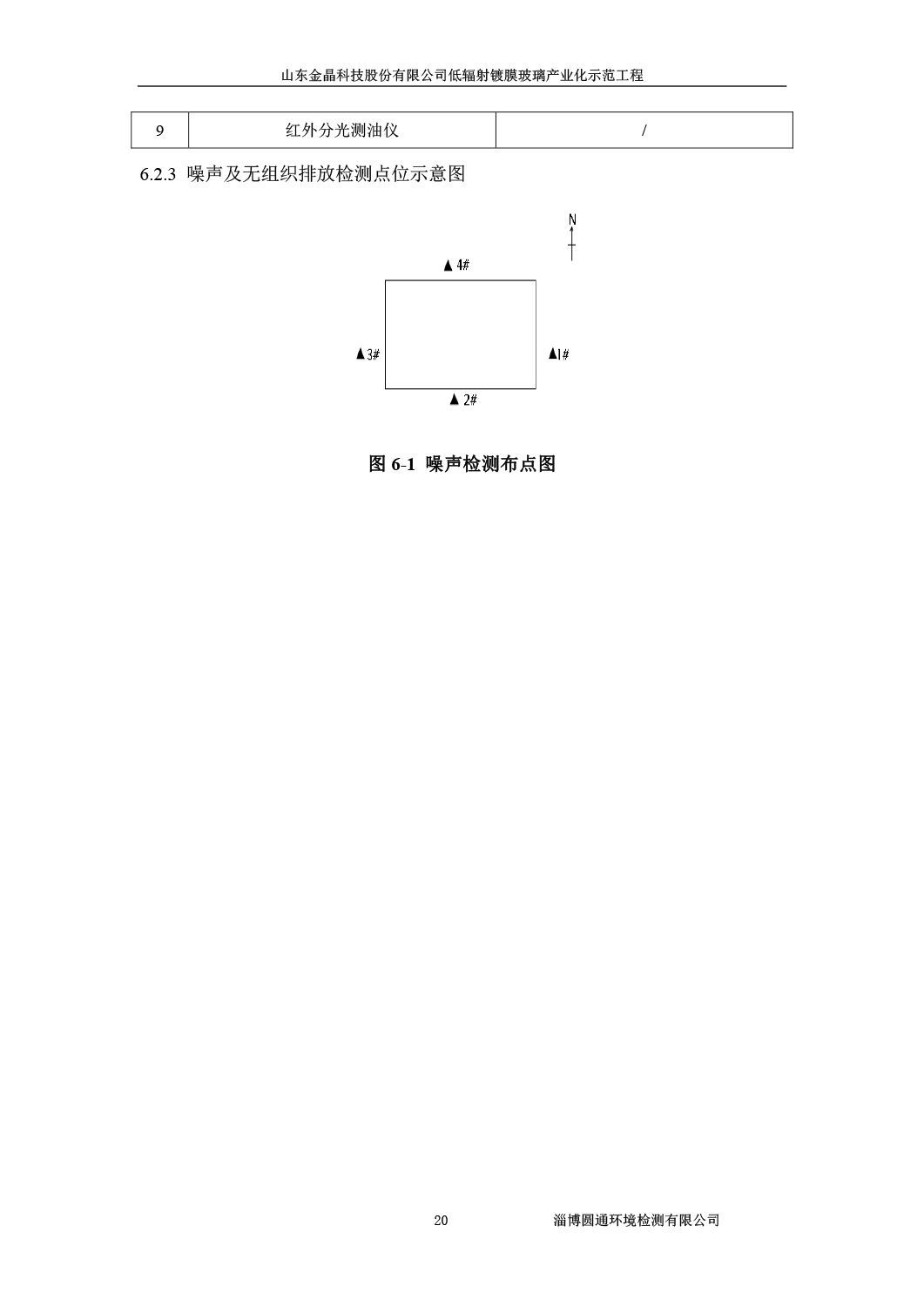 山东金晶科技股份有限公司低辐射镀膜玻璃环保验收报告