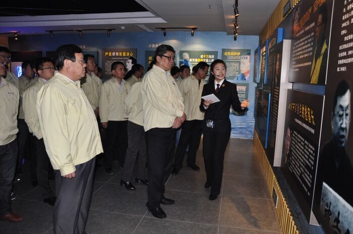 参观淄博市检察院、焦裕禄纪念馆