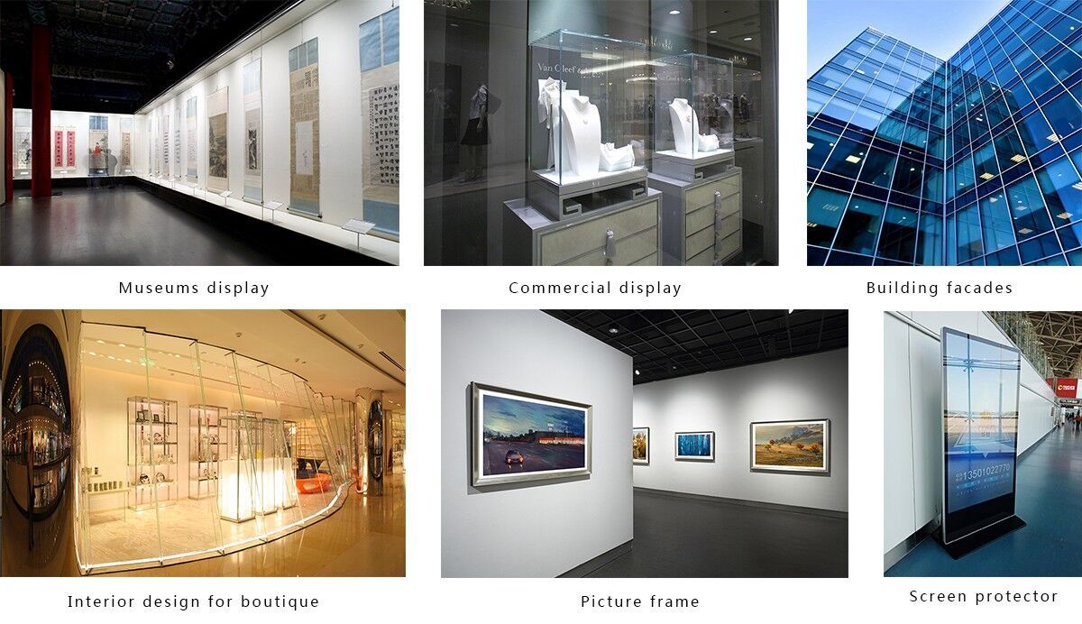 “ZHIZHEN” anti-reflective glass