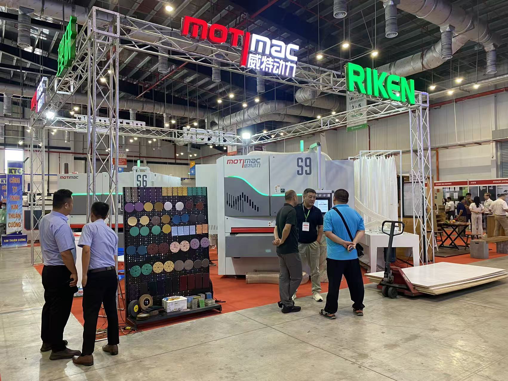 Inspire Southeast Asia | Motimac Shines at Vietnam Woodworking Exhibition