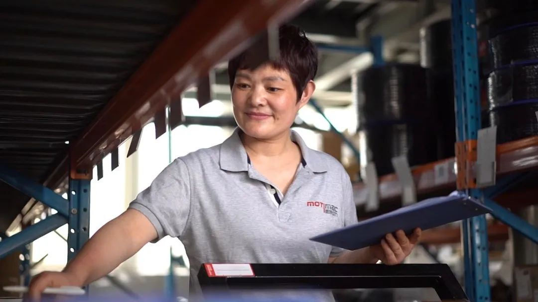 Li Ying. Age of 46. Has been MOTIMAC for 16 years MOTIMAC WAREHOUSE KEEPER Li Ying. Age of 46. Has been MOTIMAC for 16 years MOTIMAC WAREHOUSE KEEPER