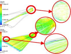 Dust hood fluid analysis diagram Dust hood fluid analysis diagram