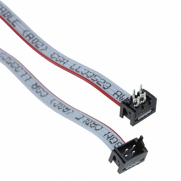 2205112-1 4 Conjunto de cables rectangulares Enchufe a PCB Arnés de cables de 0,246 'Ampliamente aplicable con especificaciones completas RCD