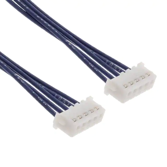Fábrica de diseño de ensamblaje de cable OEM ODM JST serie 05KR-6S-P
