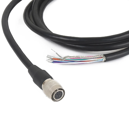 Hirose Connector Coaxial 12Pin hirose Female Cable for Computer Network Camera