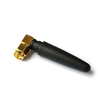 GSM/GPRS ÁNGULO RECTO 2.5dBi SMA macho chapado en oro ANTENA