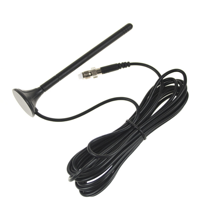Antena magnética omnidireccional 900/1800 MHz con cable de 3 m con conector FME (f)