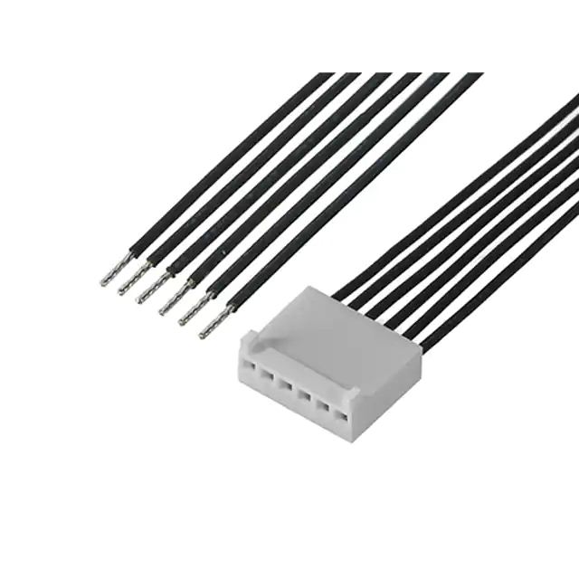 Custom Molex 2.54 SR RS 6CKT Connector Cable Assembly Factory